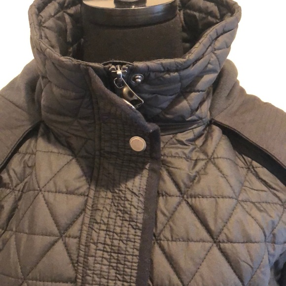 Marc New York by Andrew Marc Quilted  Black Coat - Picture 4 of 6